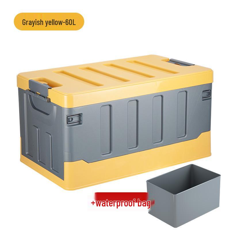 Foldable Car Trunk Organizer & Camping Storage Box