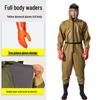 Full Body Waterproof Waders with Skin Suit & Water Shoes for Fishing and Reservoir Activities