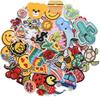 New 60PCS DIY Random Assorted Styles Embroidered Patches Sew On/Iron On Patch Applique for Clothes