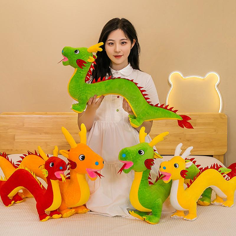 Dragon Toy Plush Stuffed Doll Pillow Sofa Cushion Home Decor Ornaments Gift Girl