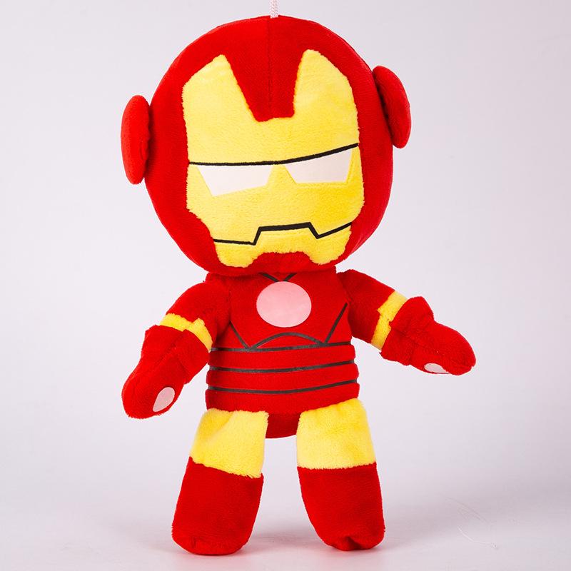 

Плюшевые герои Мстителей: Капитан Америка, Человек-паук, Железный человек Куклы для игрового автомата с клешней 25 cm