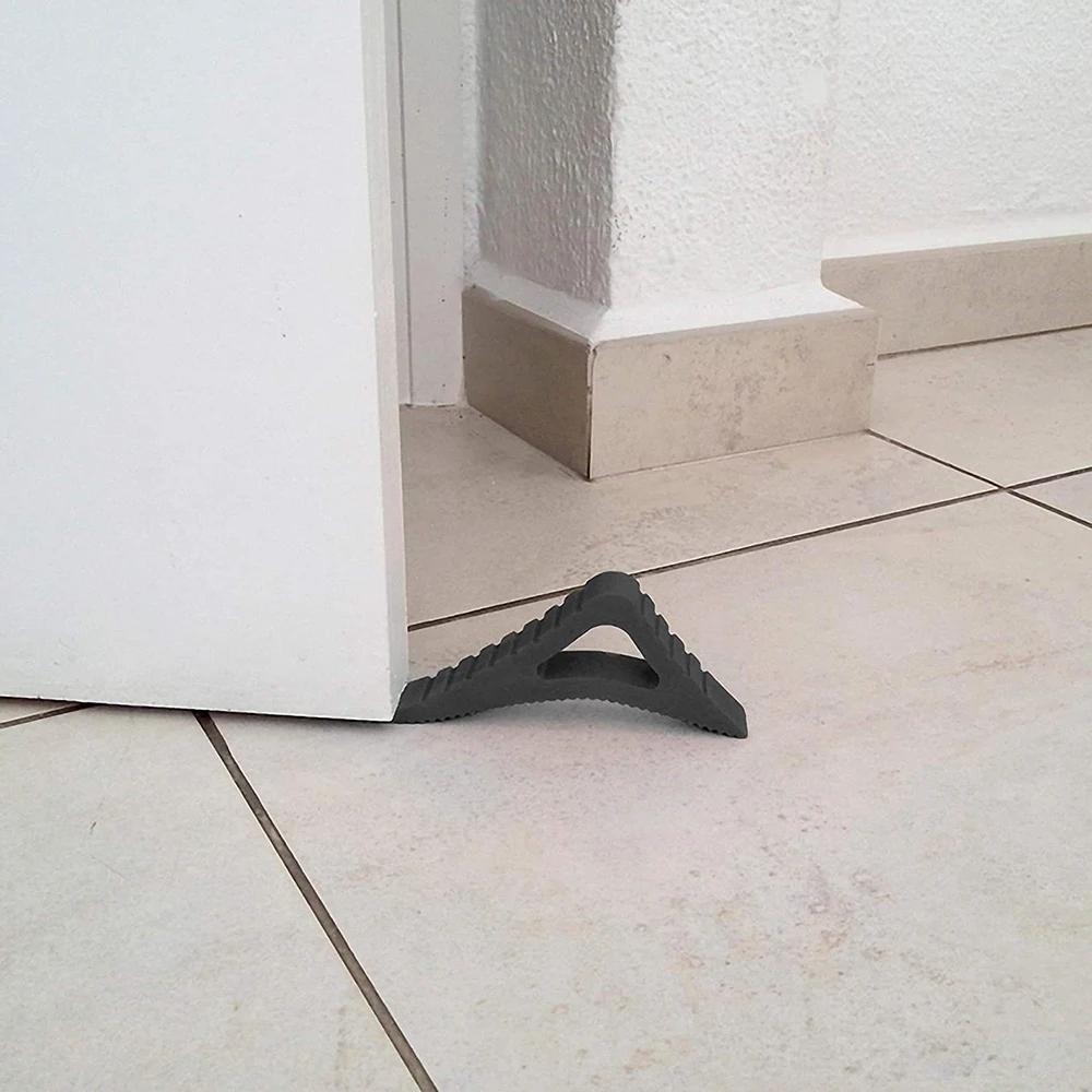 Household Anti-collision and Anti Pinch Hand Door Card Stopper, Baby Protection Safety Triangle Door Stopper