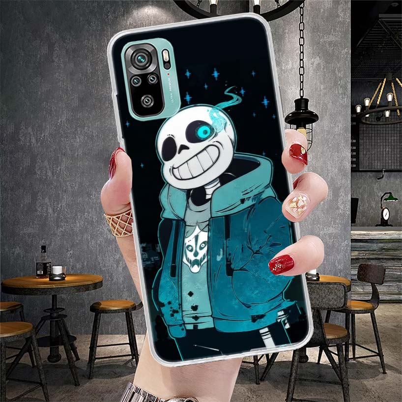 Undertale Papyrus Sans Doggo Soft Phone Case For Xiaomi Redmi Note 15 14 14S 13 12 Pro Plus 12S 11 11S 11E 10 10S 11T 5G Fundas
