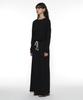Partimento Woman Pwc Asymmetrical Drawstring Maxi Dress_Black