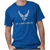 Offizielles USAF US Air Force Militärlogo Damen oder Herren Rundhals 100% Baumwolle T-Shirt Herren T-Shirts Top Tee