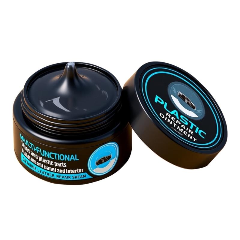 

50ML Automotive Plastic Repair And Polishing Wax for Car Interior Exterior Scratch Oxidation Removal & Protection 1