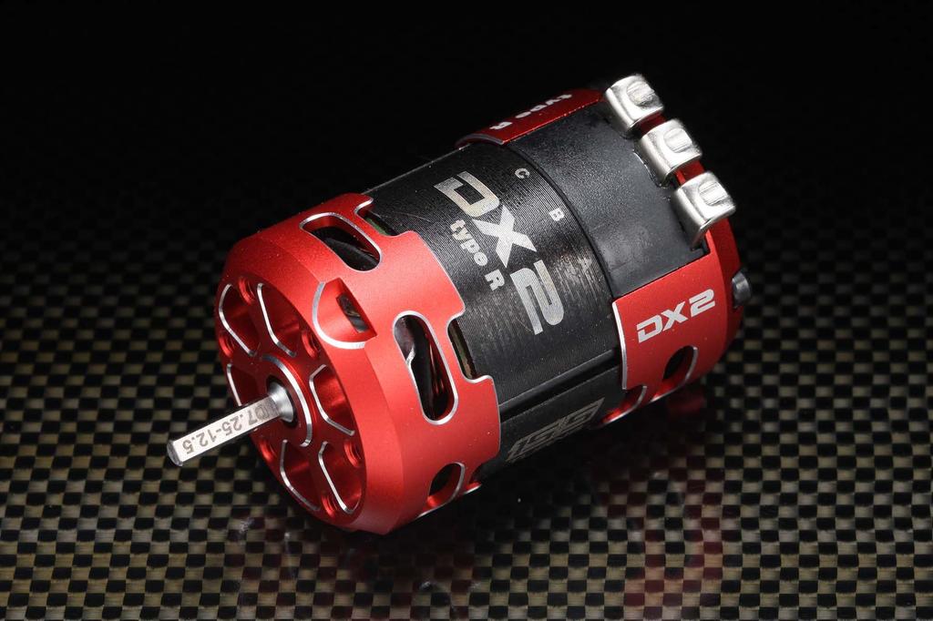 Yokomo DX2 Type-R Brushless Motor 15.5T (Red) Drift Performance (12.5x7.25x24) RC Brushless Motor - RPM-D2155RR