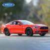 WELLY 1/24 Ford Mustang GT 2015 Alloy Car Model Diecast Toy Vehicle High Simitation Cars Toys for Children Kids Gifts