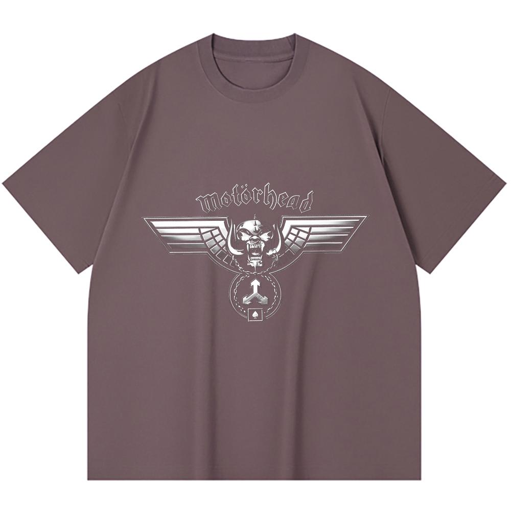 230 g/m² 100% Baumwolle Heavy Metal T-Shirt Rockband Beliebte Musik Druck Unisex Schweres Baumwoll-T-Shirt
