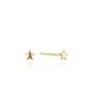 Lloyd Petit Star 14K Gold Earrings Lpfq1006G