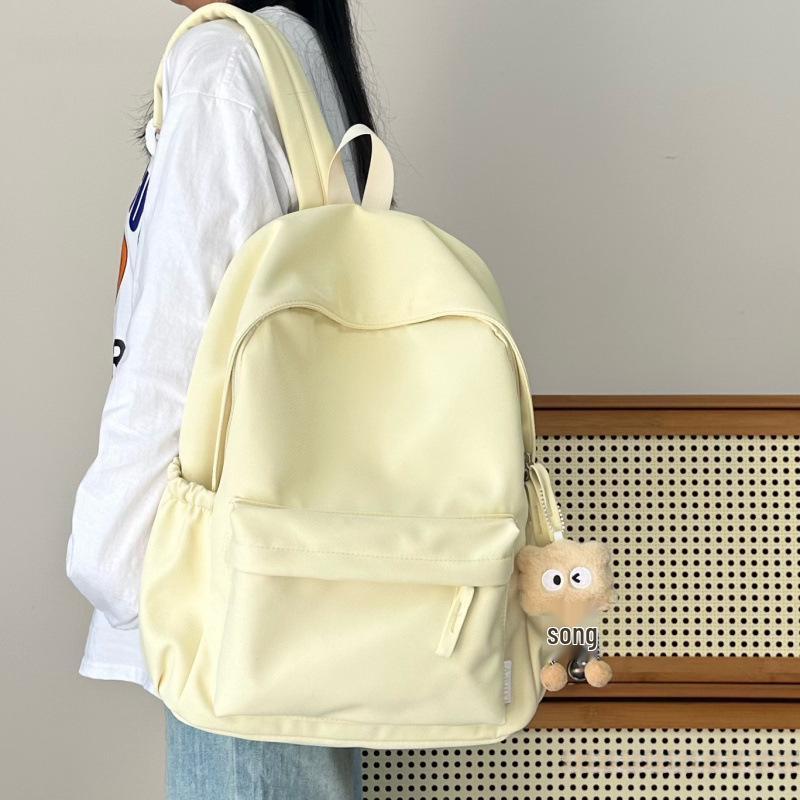 

Стильний однотонний рюкзак для дівчат середньої школи та студентів коледжу