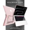 Laptop Case for MacBook Pro 13 Inch (2020)/(2019)/(2018)/(2017)/(2016)/A1706/A1708/A1989/A2159/A2338/A2289/A2251 Notebook Kickstand Cover