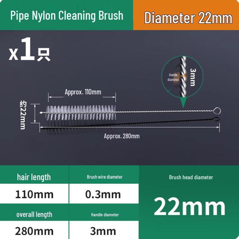 Nylon Extended Handle Hole Cleaning Brush