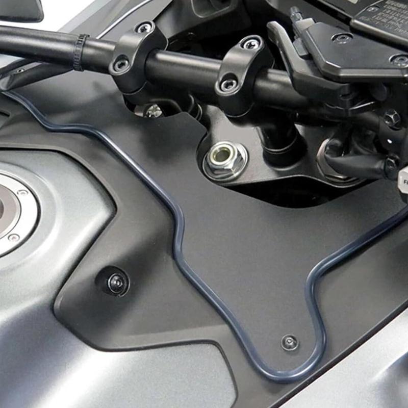 Łatwy montaż Deflektor wiatru motocykla Osłona widelca Plastikowa osłona przednia Dla lepszych wrażeń kierowcy i odporności na warunki pogodowe