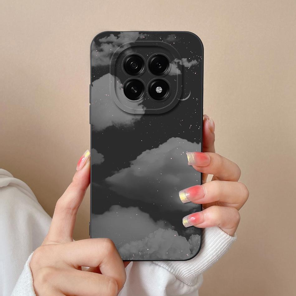 For Oppo A5 Pro 5G Phone Case Cute Cartoon Back Cover For Oppo A 5 2025 Full Protection Soft Liquid Silicone Anti Drop Housing