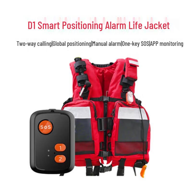 Smart GPS Life Vest with One-Click SOS