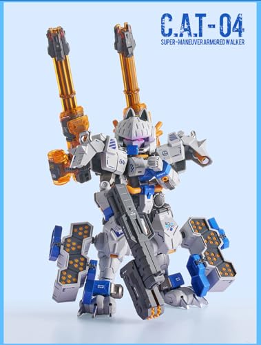 XIAOT x IRON ROARS C.A.T 04 Jin 1/60 Scale ABS Assembled Plastic Model Kit
