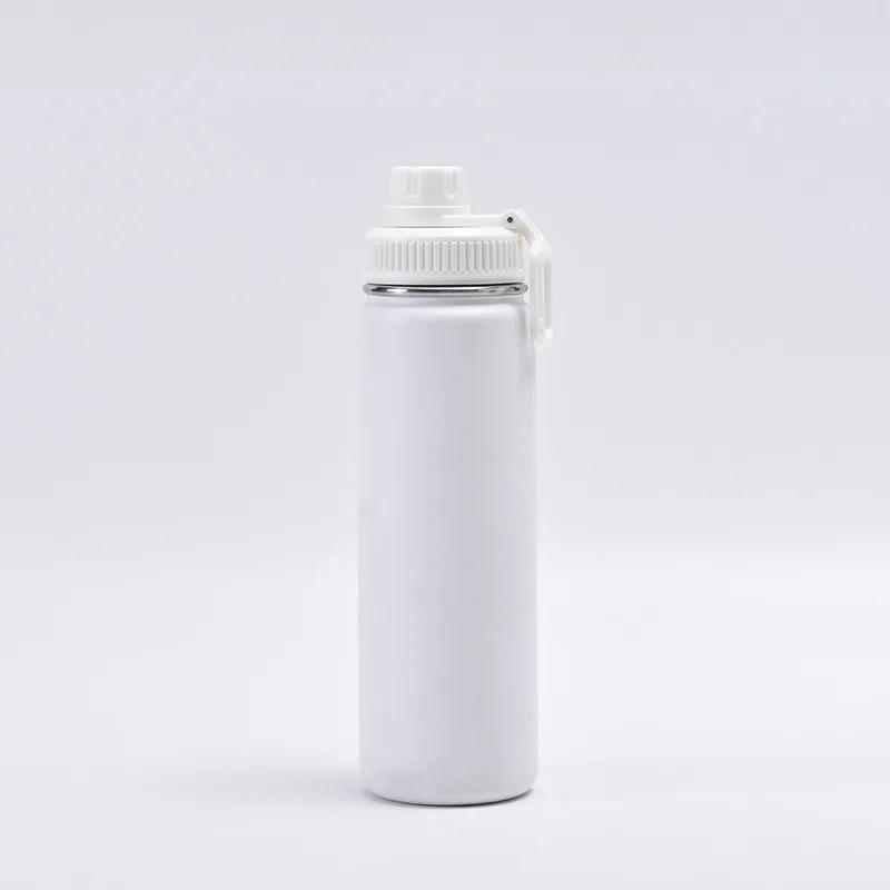 750ml Insulated Cup Stainless Steel Sports Bottle American Water Bottles with Lid Portable Vacuum Leakproof Outdoor Hiking Cups