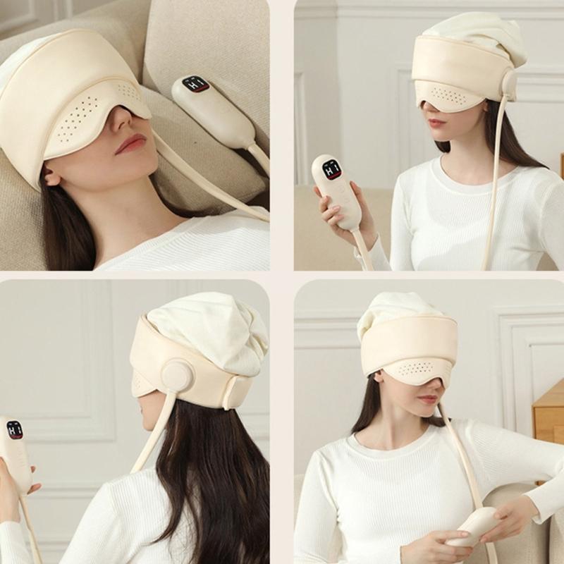 Cordless Head Massagers Quiet Operations Adjustable Mode Portable Design Stress Relief For Adults Seniors Shoulder Relief