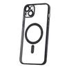 Color Chrome Mag Cover For Iphone 14 6.1" Black