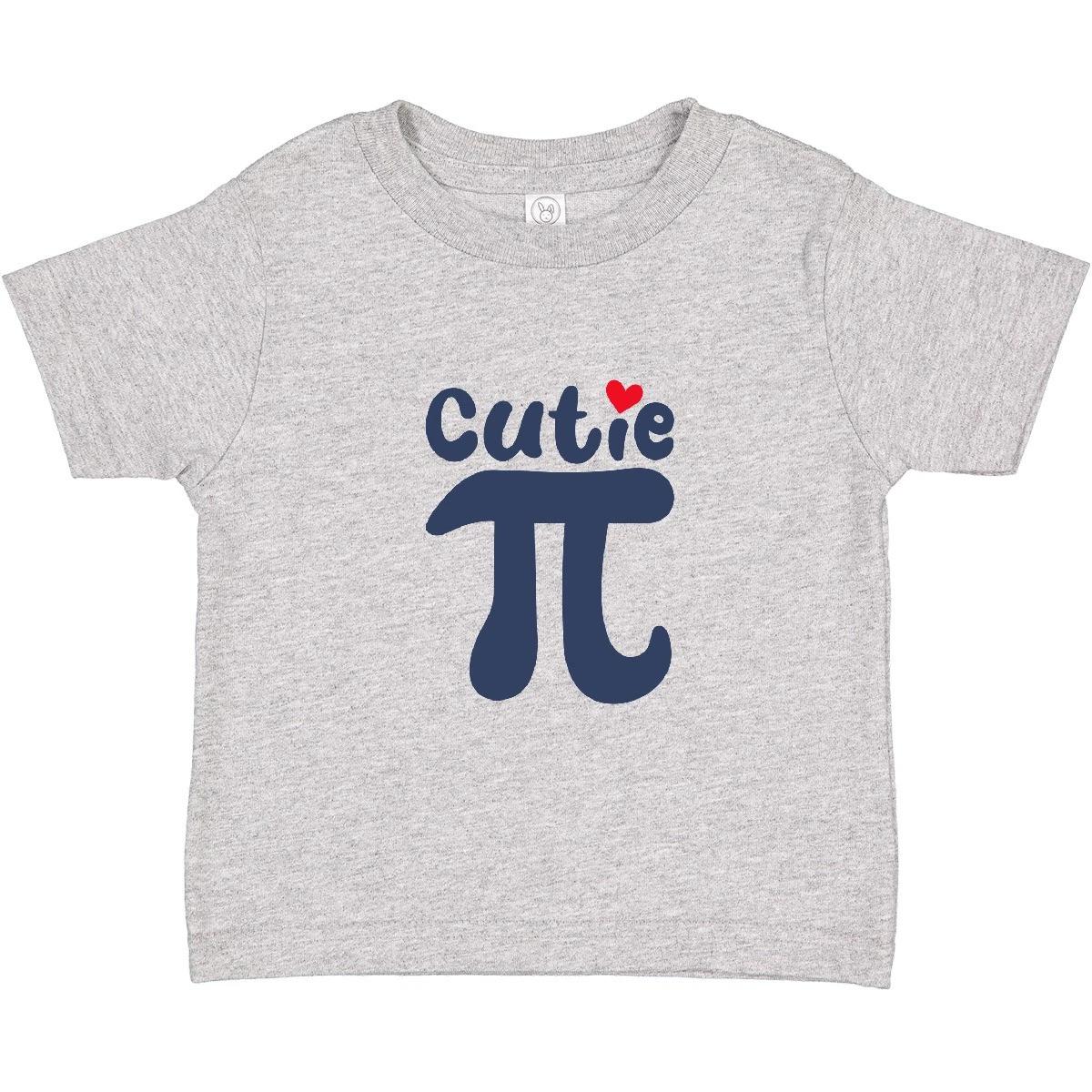 Inktastic Cutie Pi In Blue Toddler T-Shirt Math School Child Preschooler Kid 130