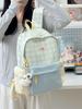 Oxford Fabric Girls Backpack With Design For School Use
