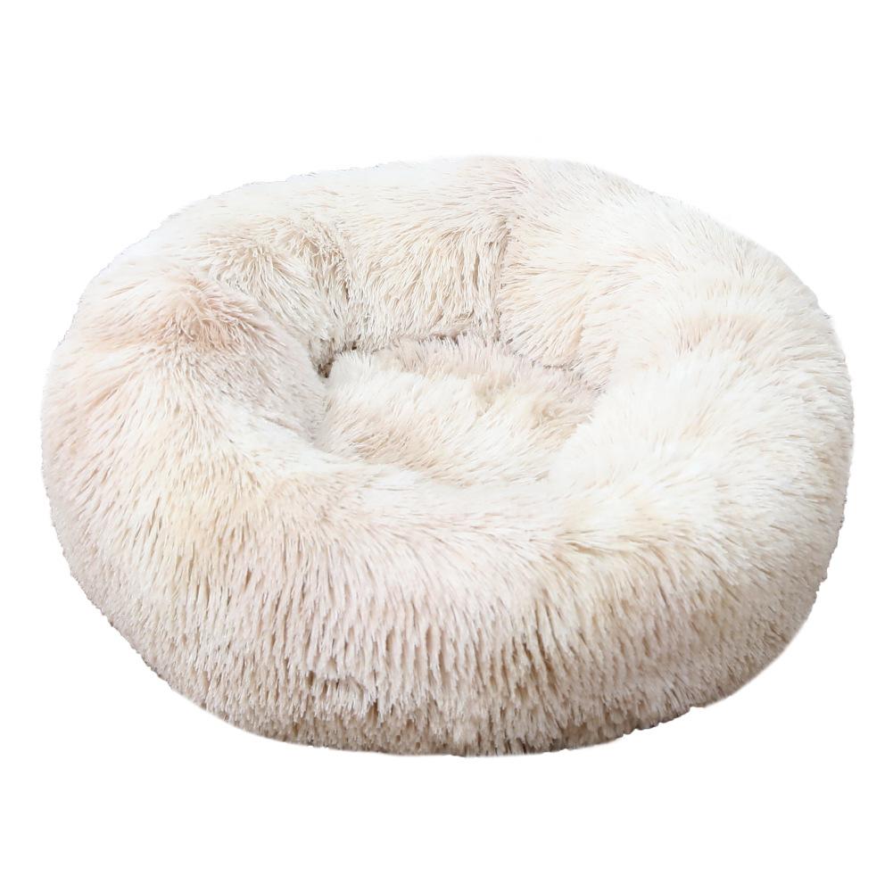 Round Cat Nest Pet Mat Donut Plush Comfortable Pet Mat Pet Bed