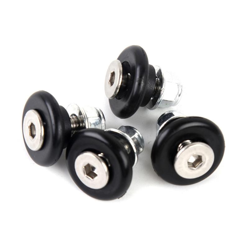 

Универсальная задняя накладка на багажный чехол 4 шт./компл. Накладка на багажный чехол для шлема, кронштейн для багажника, опорная пластина, втулка, быстрая фиксация