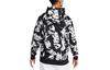 Nike Alphabet Logo Full Print Hoodie Black DM6882-010