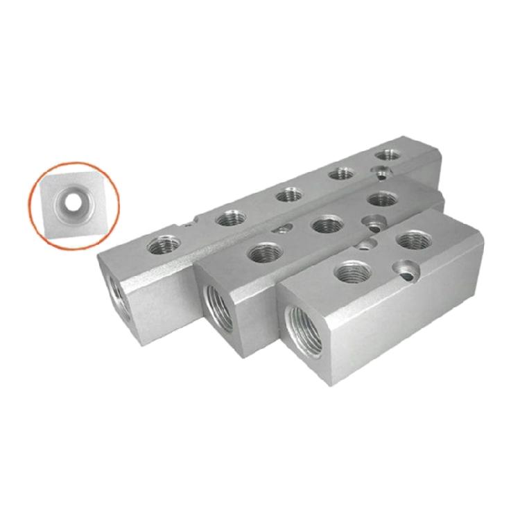Pneumatics Manifolds Air Distributions Block for Easy Installation Maintenance