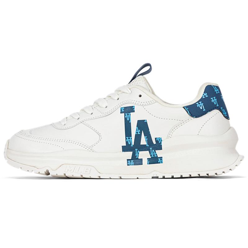 

MLB Chunky Runner Synthetic Leather Low top Casual Running Shoes Unisex Dark Navy Blue Sneakers 3ASHCRM3N-07NYD 38.5