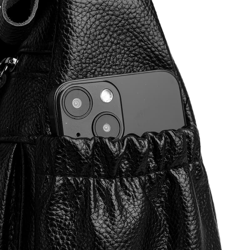 Soft leather women's bag fashion shoulder messenger casual bag