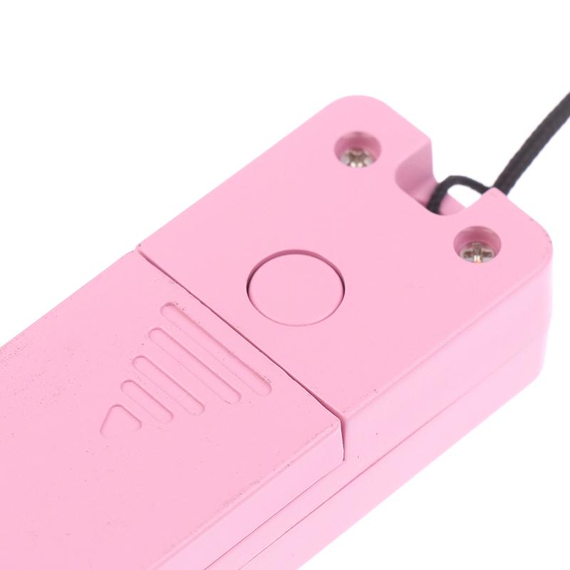 1 יחידה מחזיק מפתחות לד זוהר שעון כיס מיני LCD דיגיטלי שקט שעון אלקטרוני נייד סטודנט מבחן נסיעות שעון כיס