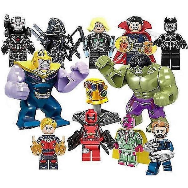 32 Pcs Marvel Avengers Super Hero Comic Mini Figures Dc Minifigure Gift for Children