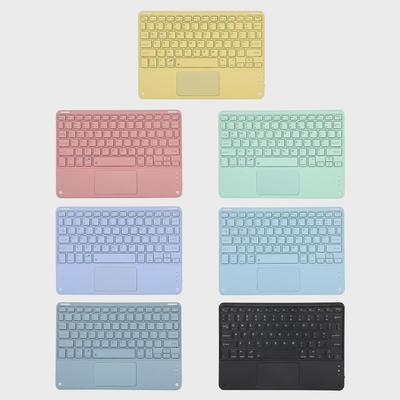 Retro 10.2-Inch Colorful Bluetooth Keyboard - Compatible with Apple, Android, and Microsoft Systems