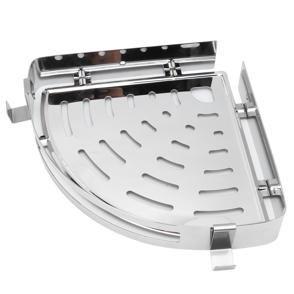 Corner Shelf 304 Stainless Steel Shower Organizer Wall Mounted Rack Bathroom Shower Accessories for