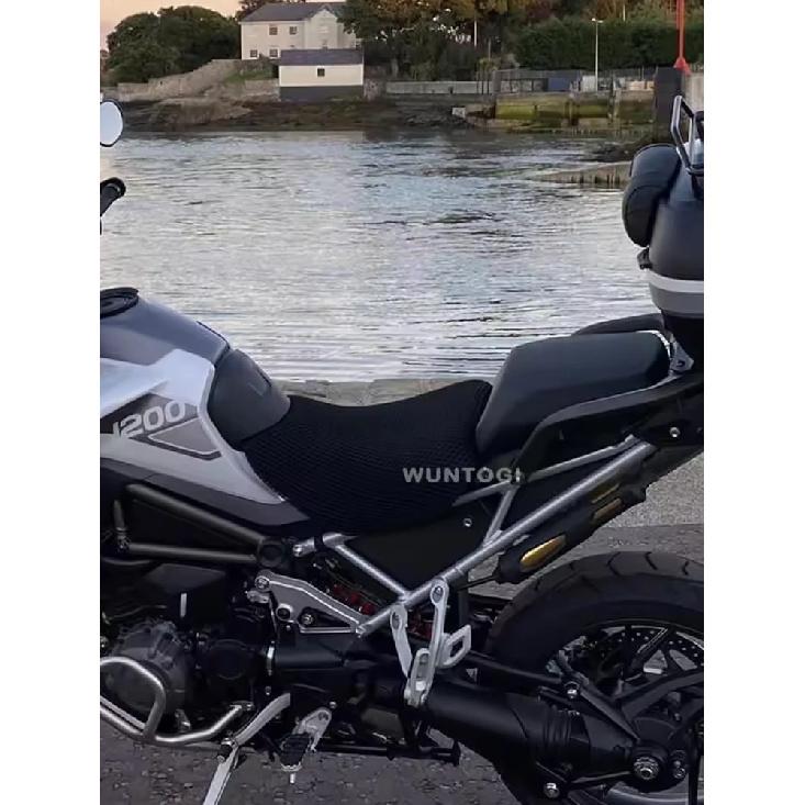 For Tiger 1200 GT Motorcycle Nylon Non Slip Seat Covers NEW 1200-GT 3D Airflow Honeycomb Mesh Insulated Protect