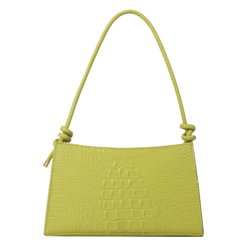Chic Casual Small Square Bag Elegant Crossbody Purse For Women In Various Colors Including Black White Green And Orange