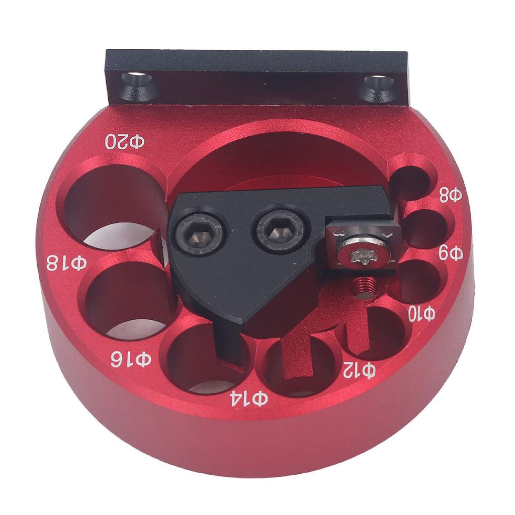 8 To 20mm Dowel Maker Round High Accuracy Aluminum Alloy Body Cemented Carbide Blade Dowel Cutter Plate for Woodworking