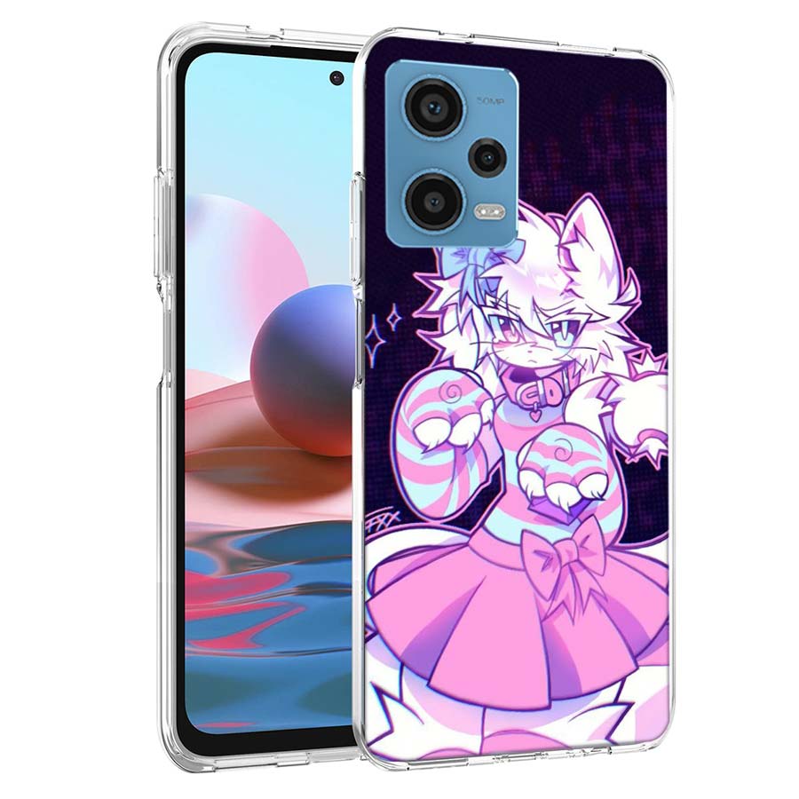 Boykisser Phone Case For Redmi Note 13 12 14 15 Pro Plus 13R 11 11T 11E 11S 10 Pro 10S 9 9S Cover Cell Clear TPU Capa Cases Shoc