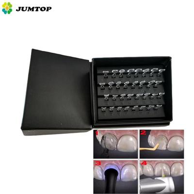 32 teile/satz Dental Veneer Mould Kit Komposit Harz Form Licht Heilung Autoklaven Vorderen Vorderzähne Form Zähne Bleaching Werkzeuge