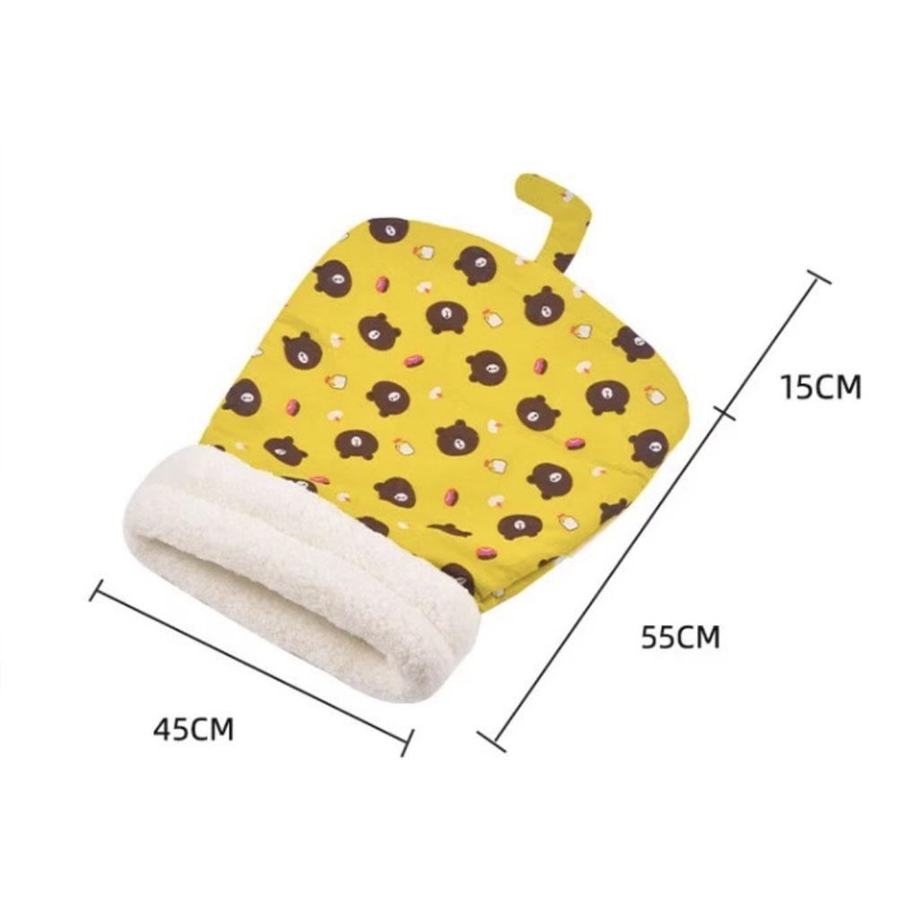 2024 New Pet cat sheet cooling dual-purpose cat room mat warm closed cat bed pet supplies