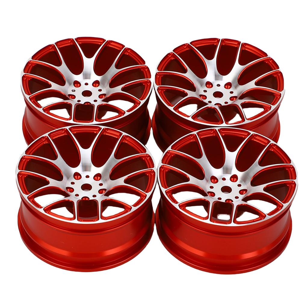 4PCS RC Wheel Hubs Replacement for MN128 MN86 G500 1/12 Aluminium Alloy RC Car Wheel Rim Hub