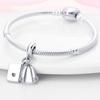 925 Silver Happy Graduation Charm Beads DIY Jewelry Fit Necklace Bracelets KeyChain For Women