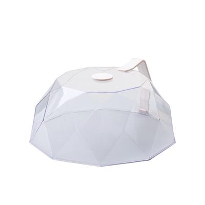Copertura Antischizzo per Microonde Geometrica Coperchio per Piatto per Alimenti con Fori di Vapore Manico Antipolvere per Vassoio Padella