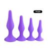 4:1 Male Erotic Device Waterproof Silicone Anal Butt Plug Silicone Sex Toys