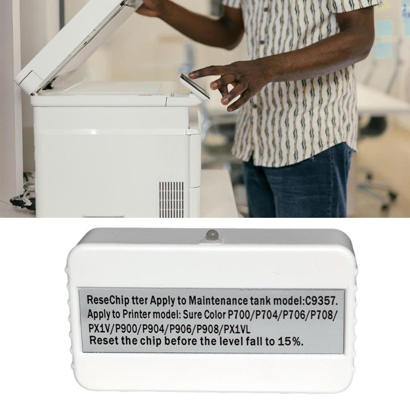 C9357 Maintenance Tank Chip Resetter Reset Adapter For PX1V P704 P706 708 P700 P703 P903 P904 P906 P908