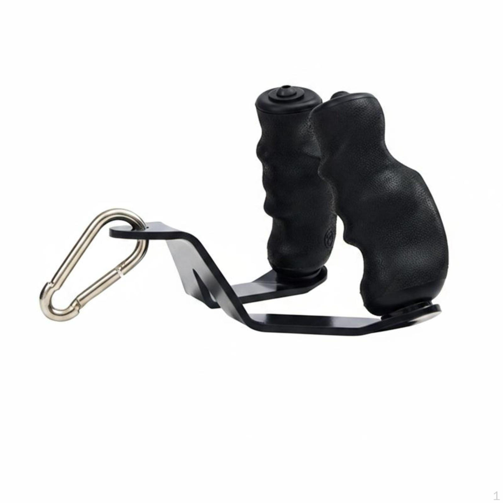 Cables Row Handle Carabiner Attachment VHandle Grip
