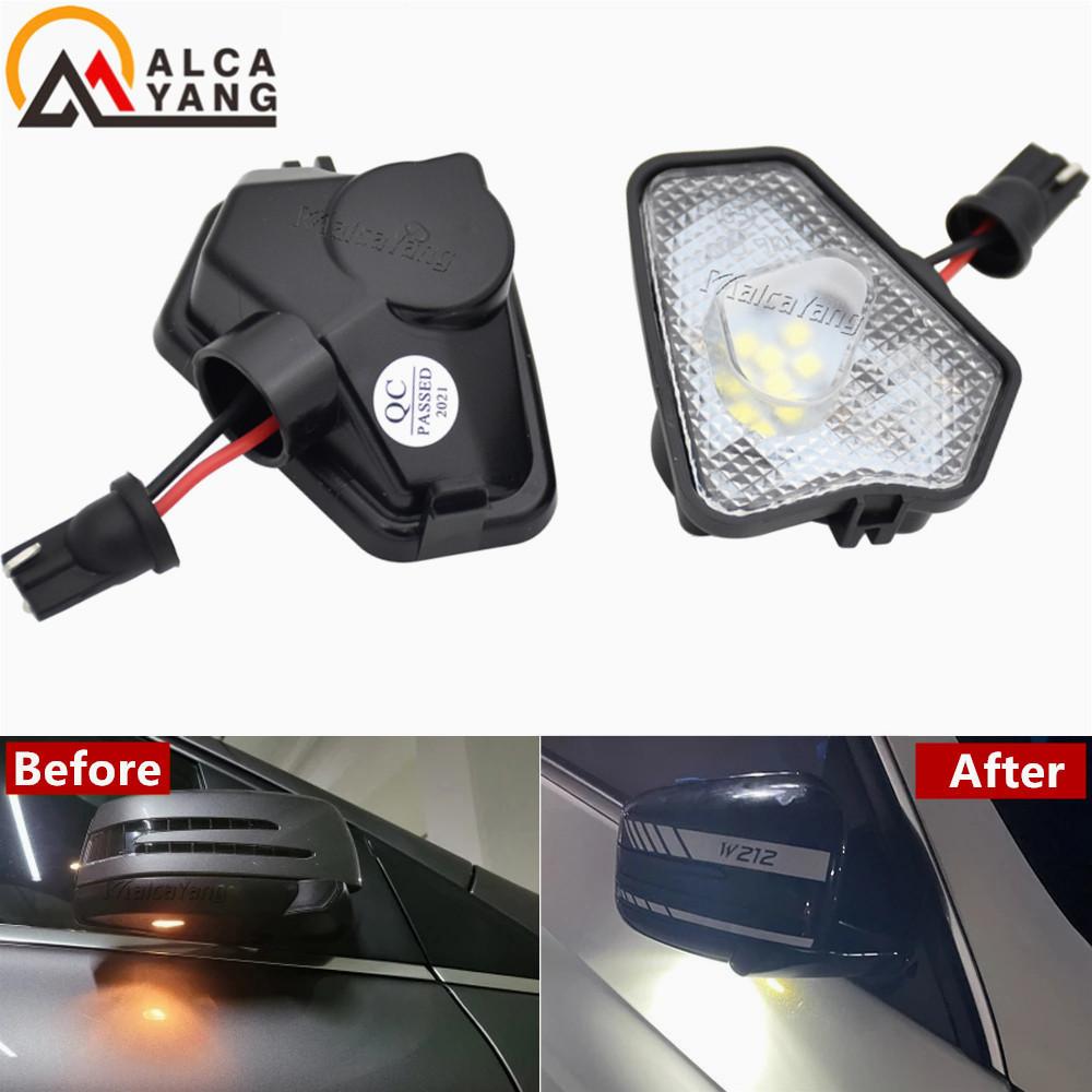 A Pair Car Rear View Mirror Turn Signal Light For Mercedes-Benz W221 W212 W204 W176 W246 X156 C204 C117 X117 LED Blinker Lamp