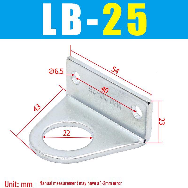 MAL Mini Cylinder Y-type Bracket Mounting Base Flange Connector SDB Foot